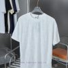 Dior 2025 New Embossed Jacquard Short Sleeved ShirtPure Cotton Plain Weave Fabric Woven With 32 q6sg0hh2