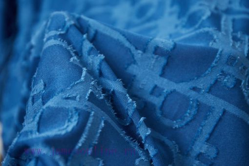 Dior 2025 New Embossed Jacquard Short Sleeved ShirtPure Cotton Plain Weave Fabric Woven With 32 2towh1hs - Image 7