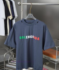 BALELE Balenciaga 25SS Early Spring New Collection Letter Logo Fat Printing Short SleeveLight L 1dqtrtyy