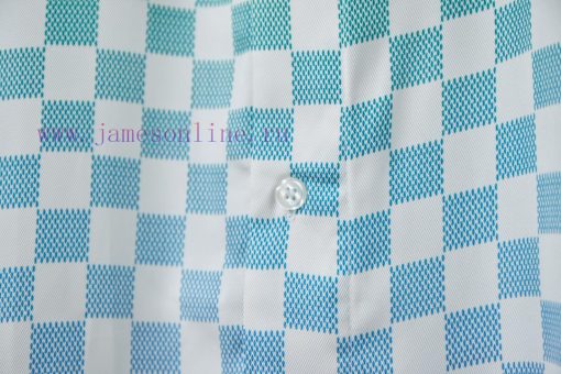 LV Louis Vuitton 25ss New Silk Gradient ShirtThe Damier Pattern Is Integrated With The Marque L byalibh0 - Image 5