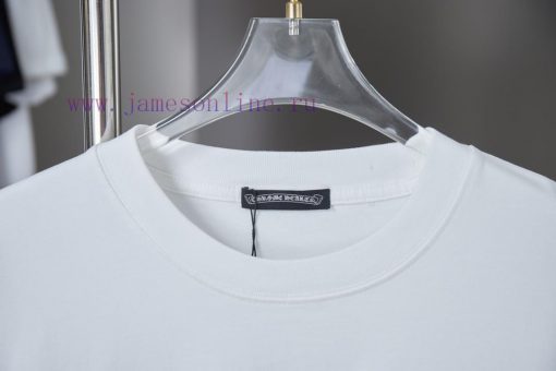 Ch * Ome Hearte 25SS Early Spring New Embroidered Luo Xin Cross Short SleeveLight Luxury Fashio so40etg9 - Image 4