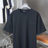 Ch * Ome Hearte 25SS Early Spring New Embroidered Luo Xin Cross Short SleeveLight Luxury Fashio 1v11q35h