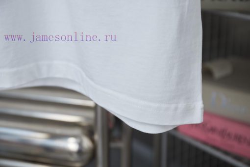 Ch * Ome Hearte 25SS Early Spring New Embroidered Luo Xin Cross Short SleeveLight Luxury Fashio so40etg9 - Image 6