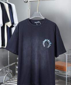 Ch * Ome Hearte 25SS Early Spring New Collection Kroheart Logo Hot Diamond Short SleeveLight Lu ti0m8mg3