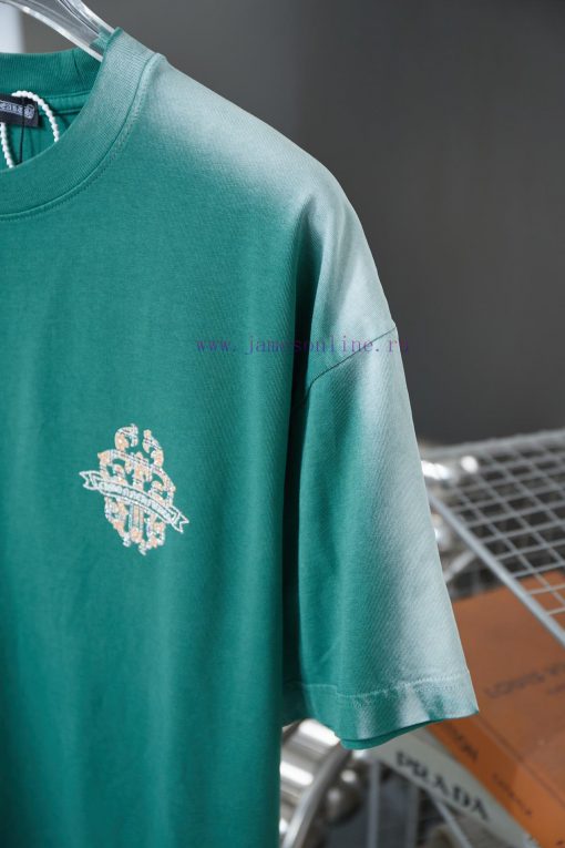 Ch * Ome Hearte 25SS Early Spring New Collection Kroheart Logo Hot Diamond Short SleeveLight Lu 8r8s7wvx - Image 5