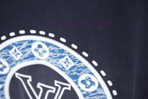 LV Louis Vuitton 25SS Early Spring New Three-dimensional Thick Version LV Short SleevedLight Lu z92snymp - Image 7