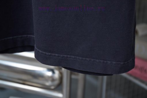 BALELE Balenciaga 25SS Early Spring New Style Three Dimensional Thick Edition Letter Short Slee yccz925q - Image 7