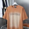 BALELE Balenciaga 25SS Early Spring New Style Three Dimensional Thick Edition Letter Short Slee l2io9kaf