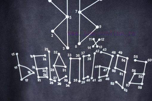 BALELE Balenciaga 25SS Early Spring New Style Three Dimensional Thick Edition Letter Short Slee yccz925q - Image 8