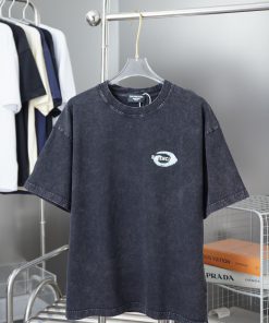 BALELE Balenciaga 25SS Early Spring New Collection Letter Logo Printed Short SleeveLight Luxury 3g2trp34