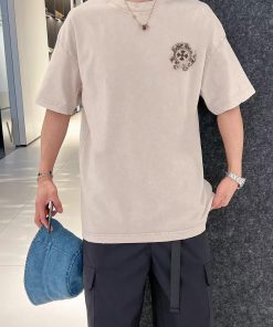 Ch * Ome Hearte 25SS Early Spring New Collection Kroheart Logo Hot Diamond Short SleeveLight Lu bchw9w7k