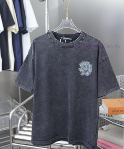 Ch * Ome Hearte 25SS Early Spring New Collection Kroheart Logo Hot Diamond Short SleeveLight Lu ystqcuht