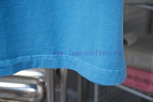 BALELE Balenciaga 25SS Early Spring New Collection Letter Logo Gold Pink Printed Short SleeveLi at9mwfxh - Image 8