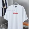 Balenciaga 25SS Early Spring New Red Pattern Paper Printed Short SleeveLight Luxury Fashion Is q3aoyjqb
