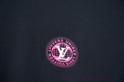 LV Louis Vuitton 25SS Early Spring New Three-dimensional Silicone Lv Letter Short Sleeved Shirt w8m6qavm - Image 5