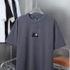 LV Louis Vuitton 25SS Early Spring New Three-dimensional Silicone Flocking Lv Letter Short Slee ep9hpbk3