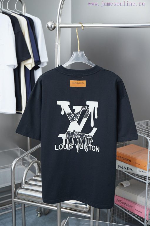 LV Louis Vuitton 25SS Early Spring New Three-dimensional Thick Plate Splicing Lv Letter Short S tcdw2te2 - Image 3