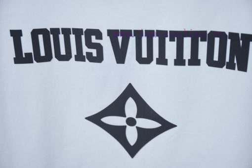 LV Louis Vuitton 25SS Early Spring New Three-dimensional Thick Plate Lv Letter Short SleevedLig d9srofpl - Image 8