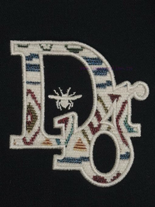 Dior 25ss Retro Colorful Front Colorful Letter Little Bee 🪡 Embroidered Logo And Then Opened Wi yhp0amnf - Image 6