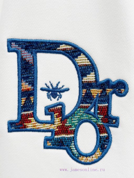 Dior 25ss Retro Colorful Front Colorful Letter Little Bee 🪡 Embroidered Logo And Then Opened Wi u14bcz77 - Image 6