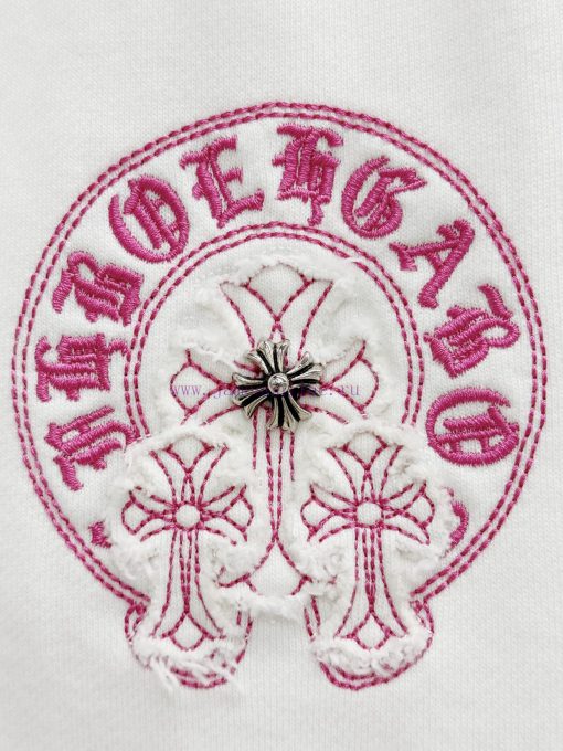 [High Quality] Chrome Hearte CH New Cross Horseshoe Crassus Crassus Sanskrit Stereoscopic Patch 854d1e7d - Image 6