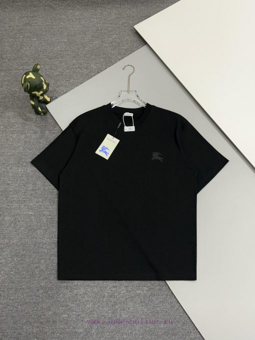 Burberry 25ss Back Circle Warhorse Foam Printed Short Sleeved T-shirtSelect Washed And Combed C dfw2xi18