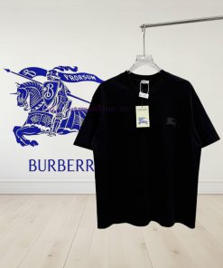 Burberry 25ss Back Circle Warhorse Foam Printed Short Sleeved T-shirtSelect Washed And Combed C dbmqugt3