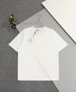 Burberry 25ss Back Circle Warhorse Foam Printed Short Sleeved T-shirtSelect Washed And Combed C ksiepst9