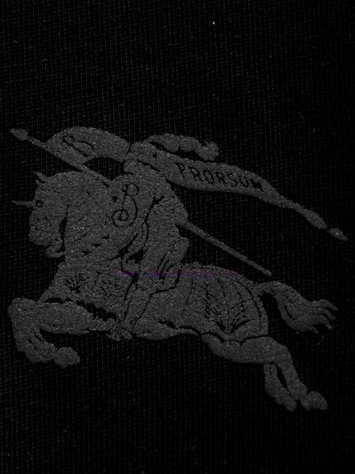 Burberry 25ss Back Circle Warhorse Foam Printed Short Sleeved T-shirtSelect Washed And Combed C dbmqugt3 - Image 6
