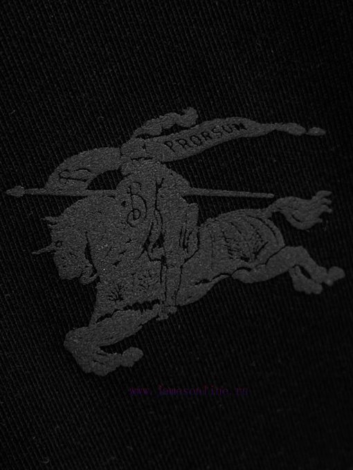 Burberry 25ss Back Circle Warhorse Foam Printed Short Sleeved T-shirtSelect Washed And Combed C dbmqugt3 - Image 7