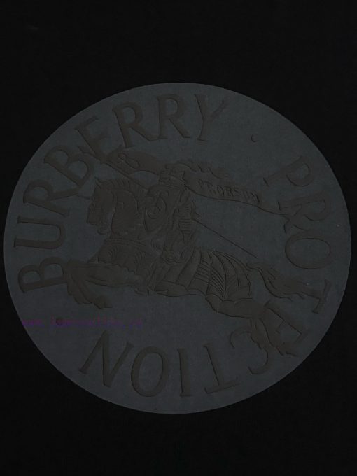Burberry 25ss Back Circle Warhorse Foam Printed Short Sleeved T-shirtSelect Washed And Combed C dfw2xi18 - Image 8