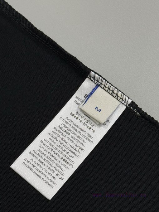 Burberry 25ss Back Circle Warhorse Foam Printed Short Sleeved T-shirtSelect Washed And Combed C dfw2xi18 - Image 9