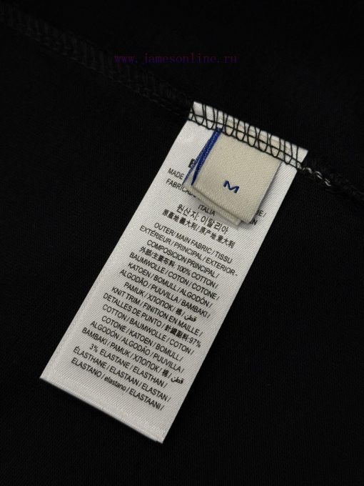 Burberry 25ss Back Circle Warhorse Foam Printed Short Sleeved T-shirtSelect Washed And Combed C dbmqugt3 - Image 10