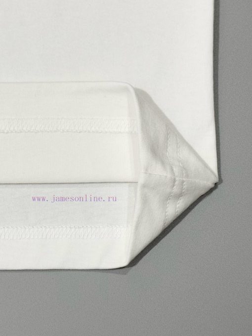 Burberry 25ss Back Circle Warhorse Foam Printed Short Sleeved T-shirtSelect Washed And Combed C ksiepst9 - Image 10