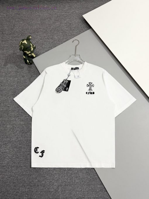 [] 𝗖𝗵𝗿𝗼𝗺𝗲𝗛𝗲𝗮𝗿𝘁𝘀 Kroc Heart SS25 Cross Patch Embroidery Summer New Original Single American Pick hc8ir57v - Image 2