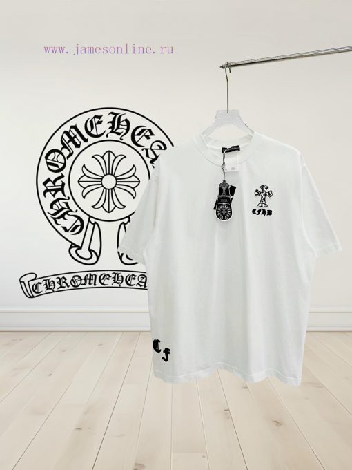 [] 𝗖𝗵𝗿𝗼𝗺𝗲𝗛𝗲𝗮𝗿𝘁𝘀 Kroc Heart SS25 Cross Patch Embroidery Summer New Original Single American Pick qiywkgw1 - Image 2