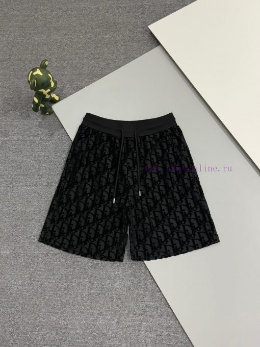 Dior 25s New Original Shorts 🩳 Customized Towel Material With Letter Jacquard For Both Men And 1u3430qc