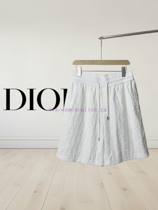 Dior 25s New Original Shorts 🩳 Customized Towel Material With Letter Jacquard For Both Men And stap6l0v - Image 2
