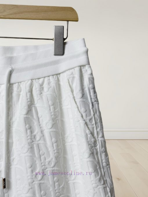 Dior 25s New Original Shorts 🩳 Customized Towel Material With Letter Jacquard For Both Men And stap6l0v - Image 4