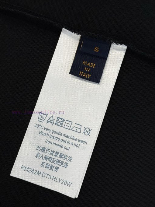 [] Louis Vuitton * Louis VuittonEmbroidered Chest Back Toothbrush Embroidered Logo Letters Shor zrx5snl1 - Image 10