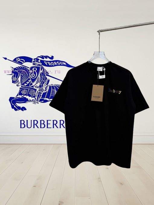[High Quality] Burberry's New Product Features Embroidered English Rainbow Warhorse Letters On myax9c8k