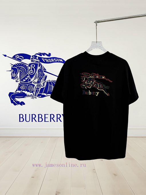 [High Quality] Burberry's New Product Features Embroidered English Rainbow Warhorse Letters On myax9c8k - Image 3