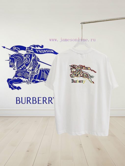 [High Quality] Burberry's New Product Features Embroidered English Rainbow Warhorse Letters On r2m0ndls - Image 3
