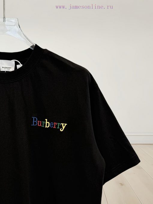 [High Quality] Burberry's New Product Features Embroidered English Rainbow Warhorse Letters On myax9c8k - Image 5