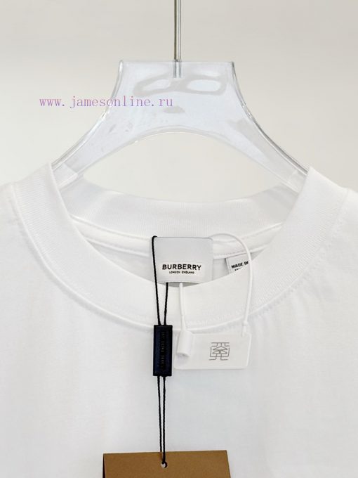 [High Quality] Burberry's New Product Features Embroidered English Rainbow Warhorse Letters On r2m0ndls - Image 4