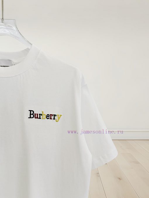 [High Quality] Burberry's New Product Features Embroidered English Rainbow Warhorse Letters On r2m0ndls - Image 5