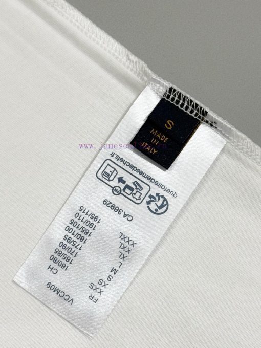 [High Quality] Louis Vuitton 25ss Spring/Summer Collection Features Embroidered Logo On The Che gda5tm85 - Image 7