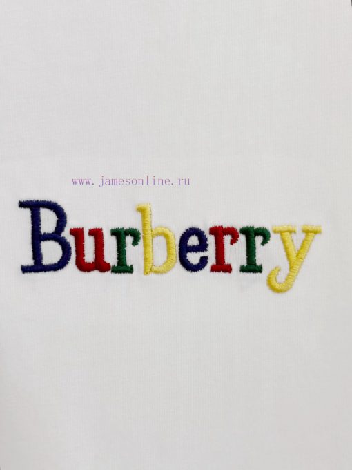[High Quality] Burberry's New Product Features Embroidered English Rainbow Warhorse Letters On r2m0ndls - Image 6
