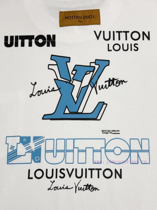 [High Quality] Louis Vuitton 25ss Spring/Summer Collection Features Embroidered Logo On The Che gda5tm85 - Image 9