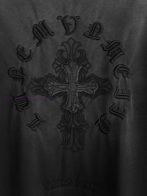 [] Kroxin 𝗖𝗵𝗿𝗼𝗺𝗲𝗛𝗲𝗮𝗿𝘁𝘀 25ss Cross Embroidered Summer New Original Single American Pickled Old L xgebc4he - Image 9